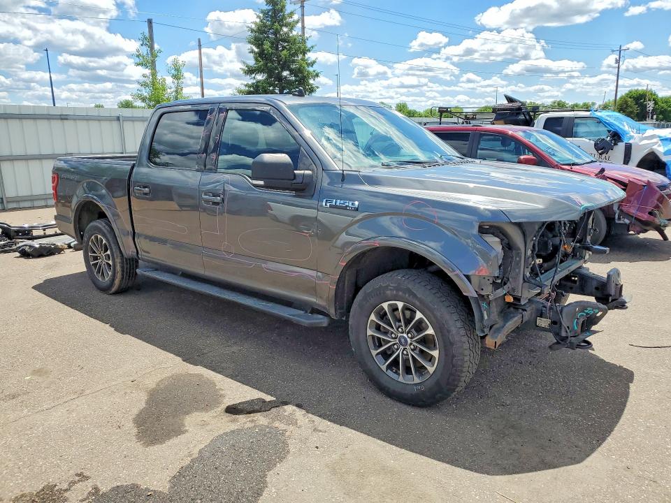 2019 Ford VIN 1FTEW1EP7KFD46031 COPART salvage auction — FRONT END, Mn - Cert Of Title-Salvage, sold $250 on 2026-07-23 (photo 4)