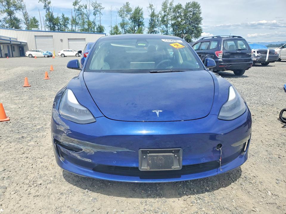 2022 Tesla Model 3 VIN 5YJ3E1EA7NF369193 COPART salvage auction — REAR END, WA - BILL OF SALE-PARTS ONLY, sold $2,950 on 2026-07-13 (photo 5)