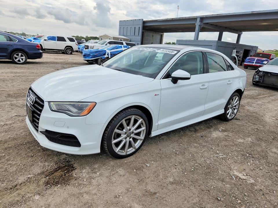 2015 Audi A3 VIN WAUKFHFF3F1021622 COPART salvage auction — REAR END, FL - CERT OF TITLE SLVG REBUILDABLE, sold $1,800 on 2026-07-23 (photo 1)