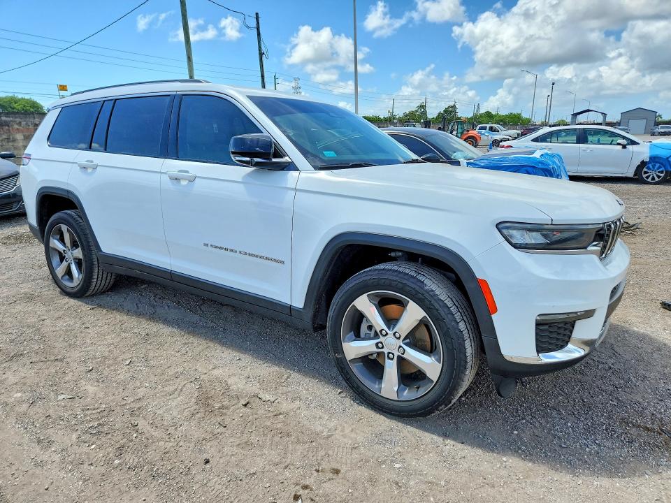 2021 Jeep Grand cherokee l VIN 1C4RJKBG4M8172761 COPART salvage auction — UNDERCARRIAGE, Fl - Certificate Of Title, sold $14,900 on 2026-07-30 (photo 4)