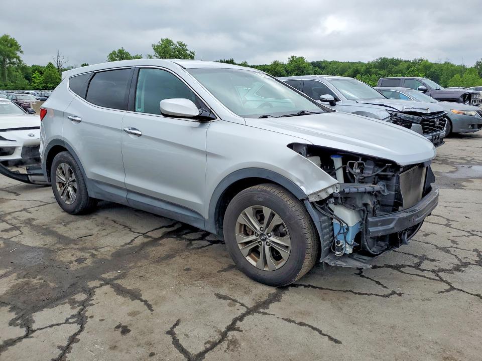 2015 Hyundai Santa fe VIN 5XYZTDLB1FG299312 COPART salvage auction — FRONT END, Ny - Mv-907A Salvage Certificate, sold $2,000 on 2026-07-14 (photo 4)