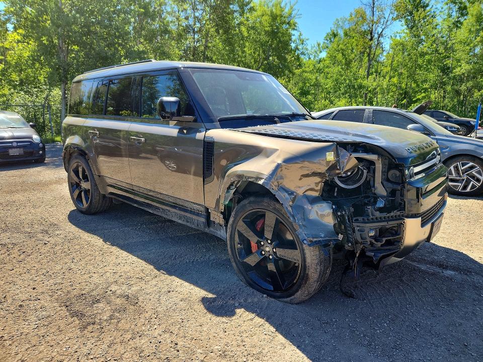 2021 Land rover Defender VIN SALEX7RU7M2054513 COPART salvage auction — FRONT END, ON - PERMIT SALVAGE, sold $29,250 on 2026-07-30 (photo 4)
