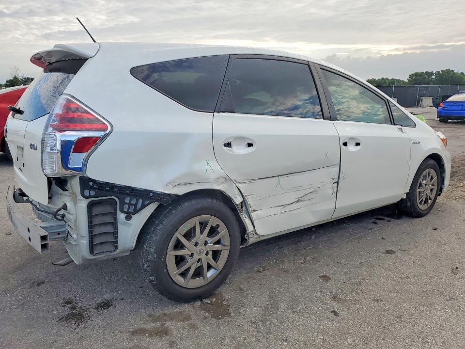 2015 Toyota Prius VIN JTDZN3EUXFJ031300 COPART salvage auction — REAR END, Fl - Cert Of Title Slvg Rebuildable, sold $4,650 on 2026-07-14 (photo 3)
