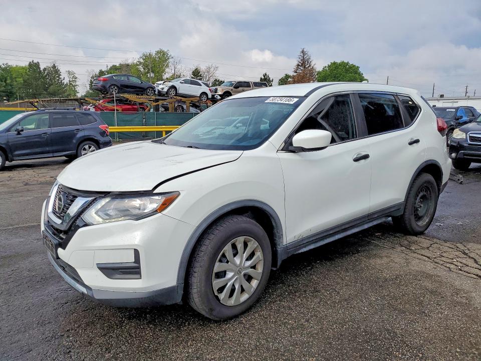 2018 Nissan Rogue VIN KNMAT2MV1JP525039 COPART salvage auction — FRONT END, Salvage Title, sold $850 on 2026-07-23 (photo 1)