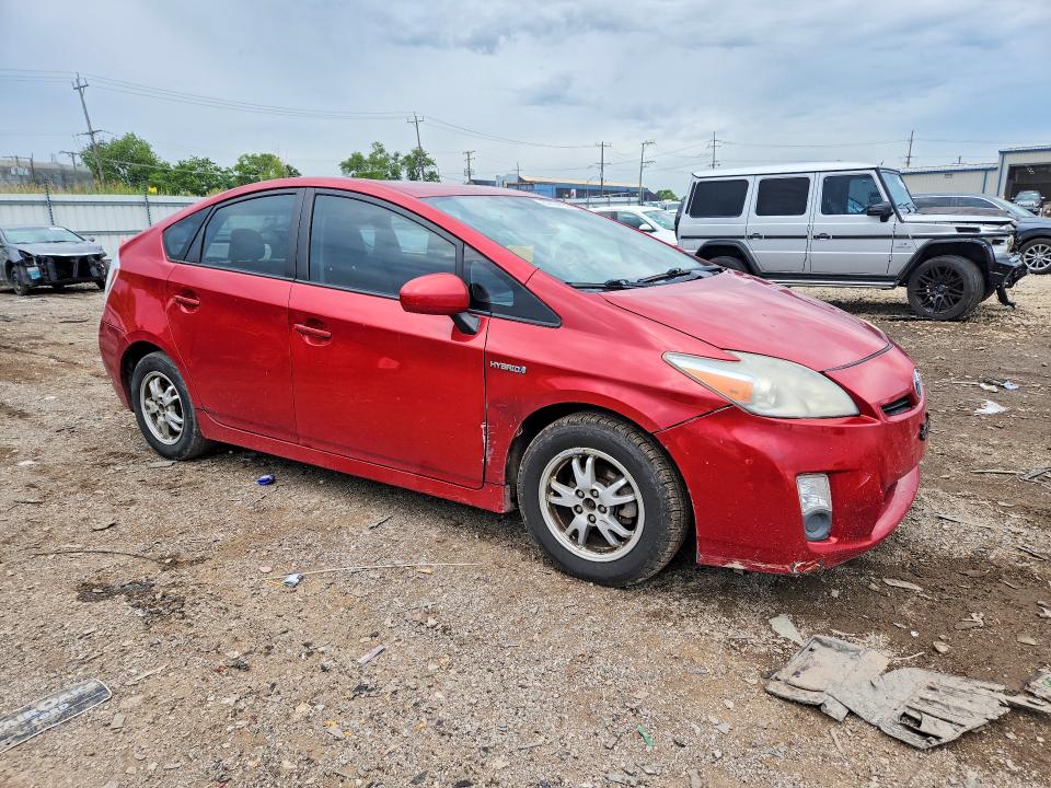 2010 Toyota Prius VIN JTDKN3DU7A0229575 COPART salvage auction — MINOR DENT/SCRATCHES, Il - Certificate Of Title, sold $950 on 2026-07-06 (photo 3)