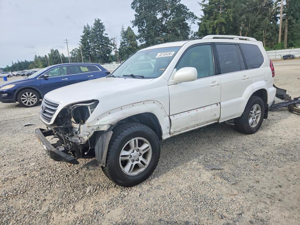 2004 Lexus Gx 470 VIN JTJBT20X840027295 COPART salvage auction — FRONT END, WA - BILL OF SALE, sold $2,900 on 2026-07-14 (photo 1)
