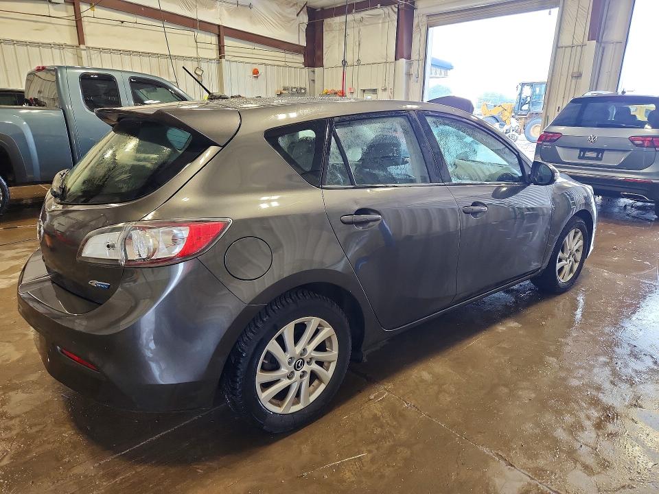 2013 Mazda 3 VIN JM1BL1M7XD1777704 COPART salvage auction — HAIL, Wi - Junked Vehicle Bill Of Sale, sold $575 on 2026-07-06 (photo 3)