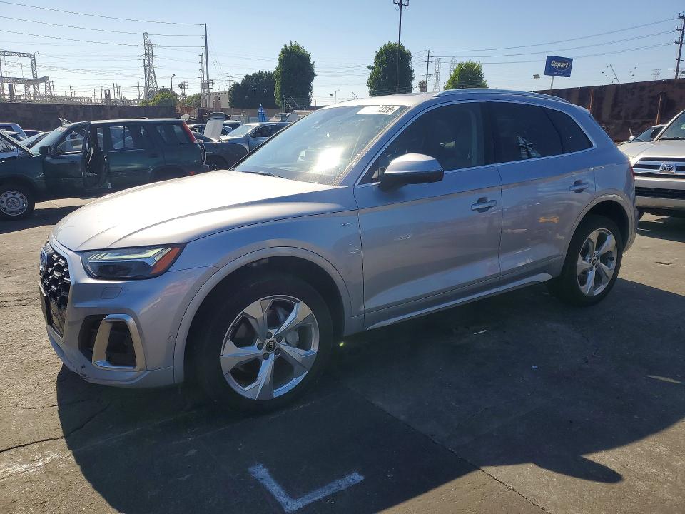 2022 Audi Q5 VIN WA1FAAFY4N2013446 COPART salvage auction — SIDE, Ca - Salvage Certificate, sold $18,900 on 2026-07-08 (photo 1)