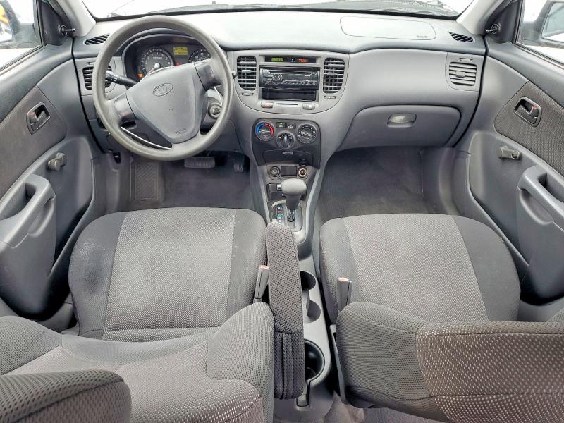 2006 Kia Rio VIN KNADE123366150123 COPART salvage auction — FRONT END, CA - SALVAGE CERTIFICATE, sold $275 on 2026-07-29 (photo 8)