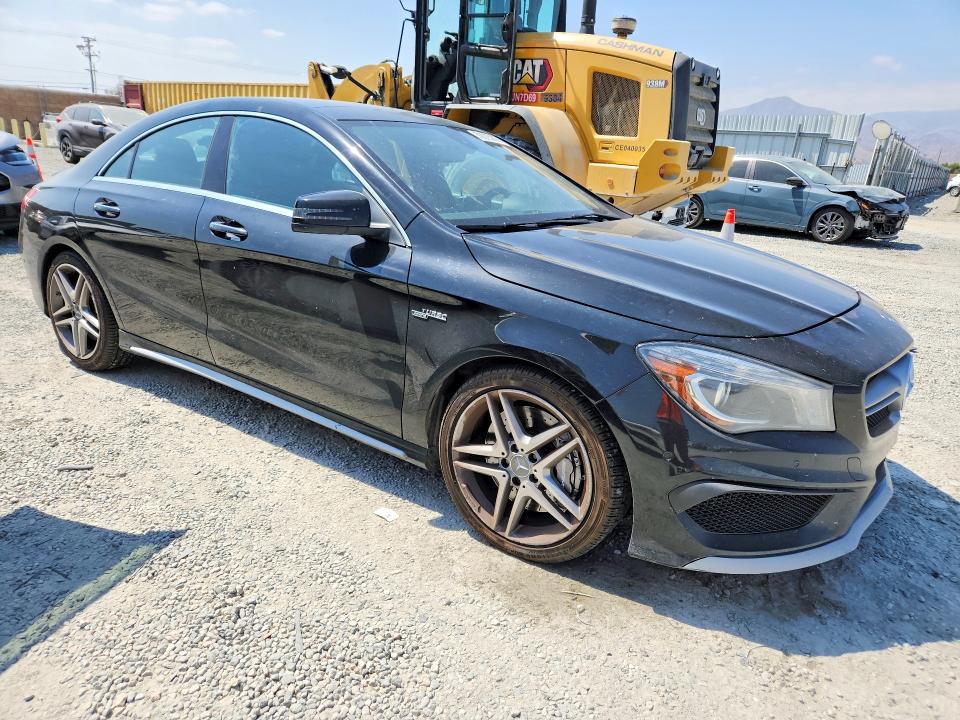 2016 Mercedes-benz Cla-klasse amg VIN WDDSJ5CB5GN356933 COPART salvage auction — MECHANICAL, Ca - Dis/Dlr/Exp Only Clean Title, sold $3,050 on 2026-07-08 (photo 4)