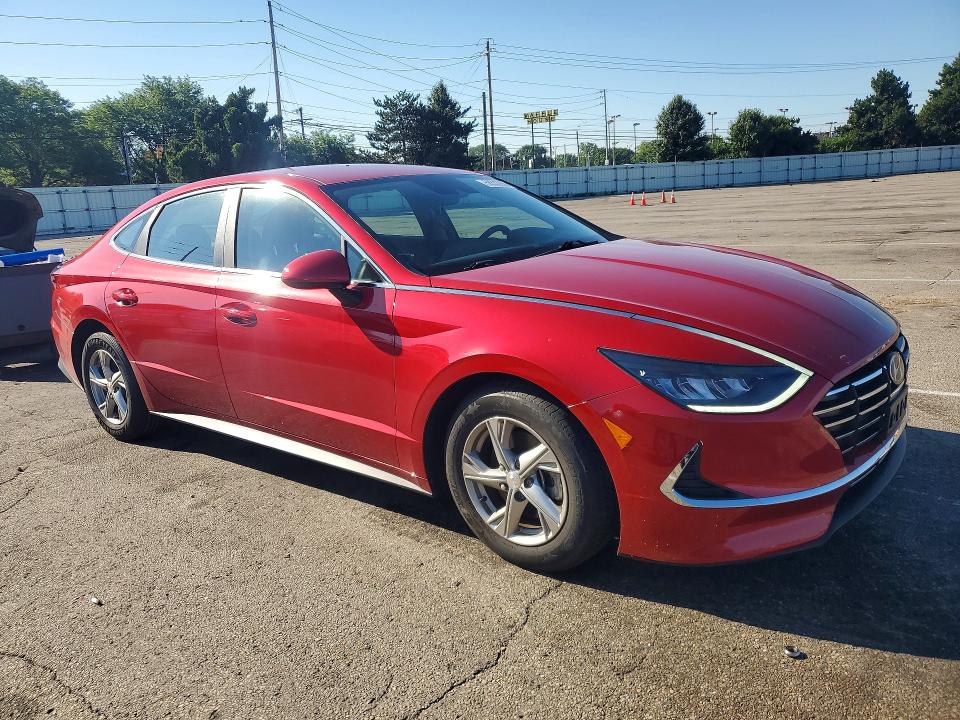 2021 Hyundai VIN 5NPEG4JA7MH071513 COPART salvage auction — REAR END, Oh - Cert Of Title-Salvage, sold $4,000 on 2026-07-31 (photo 4)