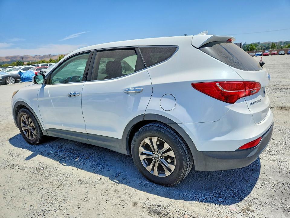 2016 Hyundai Santa fe VIN 5XYZT3LB4GG326577 COPART salvage auction — REAR END, Mt - Dis/Dlr/Exp Only Clean Title, sold $1,250 on 2026-07-29 (photo 2)