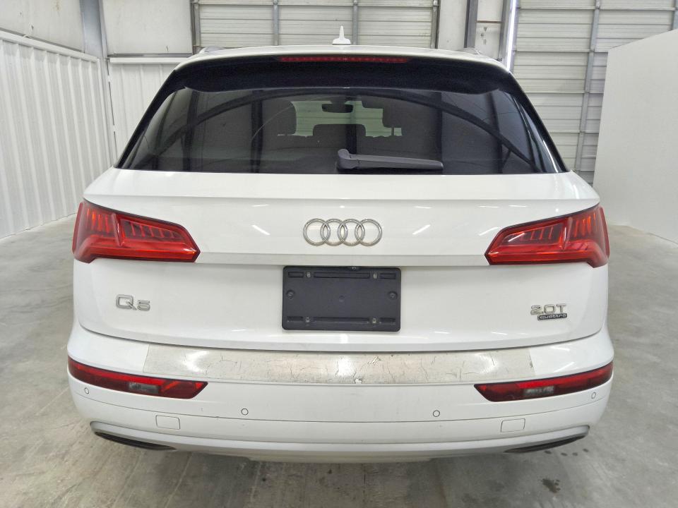 2018 Audi Q5 VIN WA1CNAFY8J2070217 COPART salvage auction — MINOR DENT/SCRATCHES, TX - CERTIFICATE OF TITLE, sold $4,100 on 2026-07-23 (photo 6)