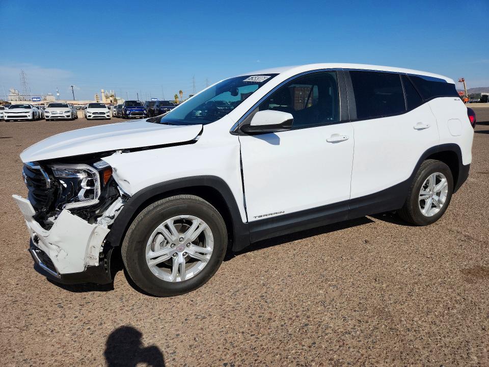 2024 Gmc Terrain VIN 3GKALMEG8RL389922 COPART salvage auction — FRONT END, Az - Cert Of Title - Salvage, sold $7,100 on 2026-07-27 (photo 1)