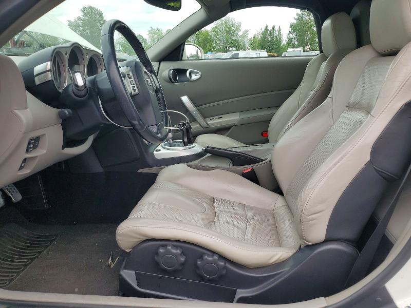 2007 Nissan 350z VIN JN1BZ36A97M653268 COPART salvage auction — MECHANICAL, Mt - Certificate Of Title, sold $1,600 on 2026-07-21 (photo 7)