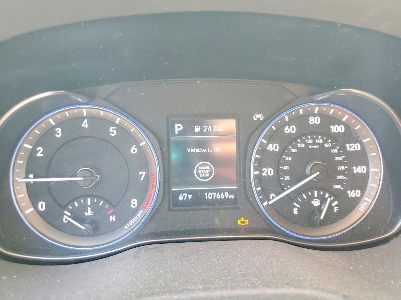 2019 Hyundai Kona VIN KM8K3CA58KU223759 COPART salvage auction — MECHANICAL, Co - Dis/Dlr/Exp Only Clean Title, sold $1,300 on 2026-07-30 (photo 9)