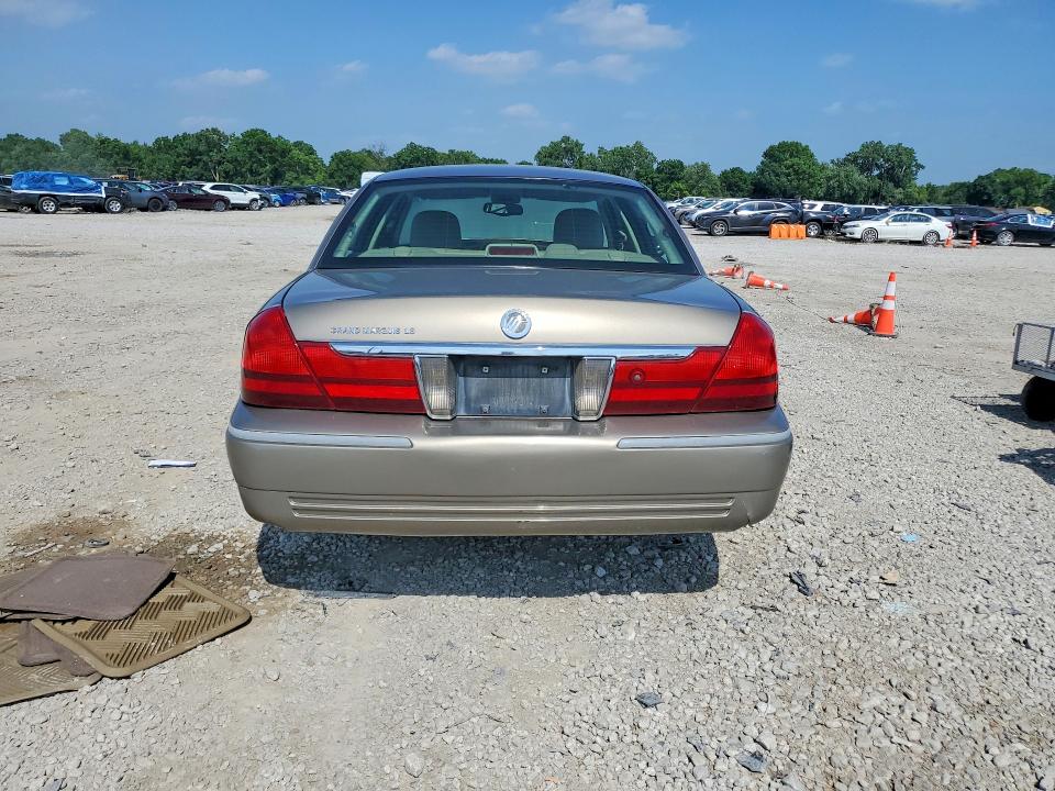2004 Mercury Grand marquis VIN 2MEFM75WX4X669371 COPART salvage auction — FRONT END, OH - CERT OF TITLE-SALVAGE, sold $125 on 2026-07-21 (photo 6)
