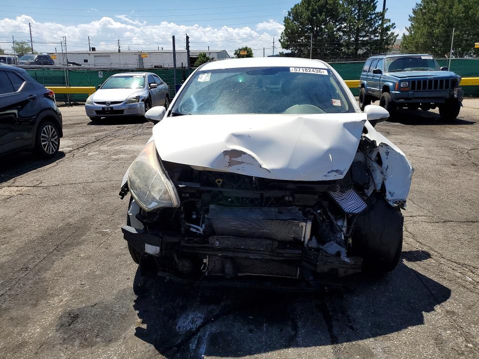 2013 Kia Rio VIN KNADN5A39D6137463 COPART salvage auction — FRONT END, Co - Salvage Title, sold $300 on 2026-07-14 (photo 5)