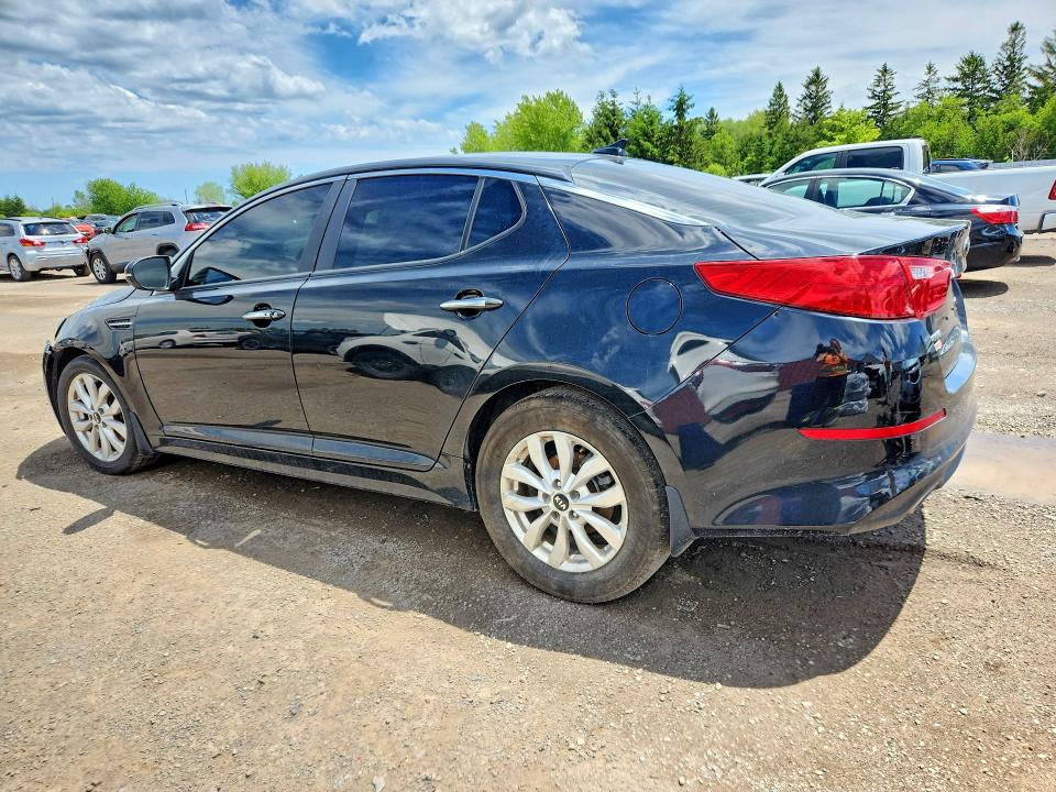 2014 Kia Optima VIN KNAGN4A73E5491349 COPART salvage auction — FRONT END, On - Permit No Brand - Unfit, sold $1,000 on 2026-07-07 (photo 2)