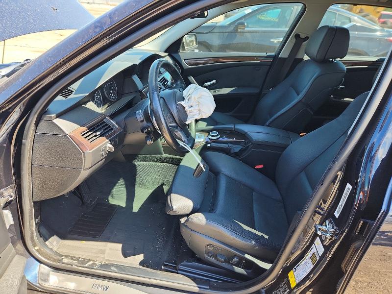 2008 BMW 5 series VIN WBANW53518CT51788 COPART salvage auction — FRONT END, IL - SALVAGE CERTIFICATE, sold $250 on 2026-07-21 (photo 7)
