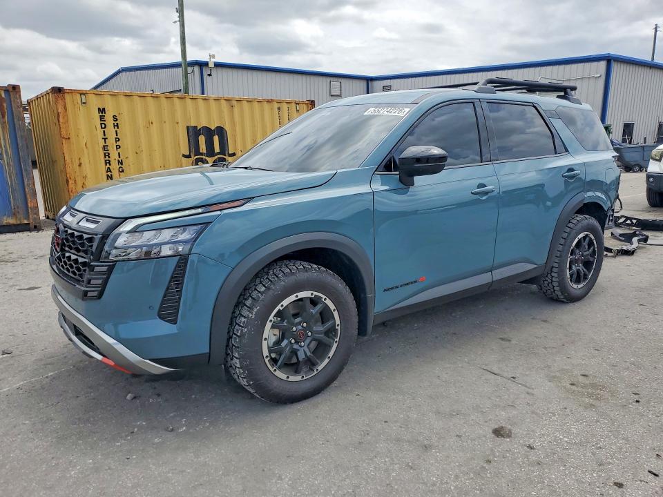 2026 Nissan Pathfinder VIN 5N1DR3BEXTC233934 COPART salvage auction — REAR END, Fl - Cert Of Title Slvg Rebuildable, sold $14,700 on 2026-07-30 (photo 1)
