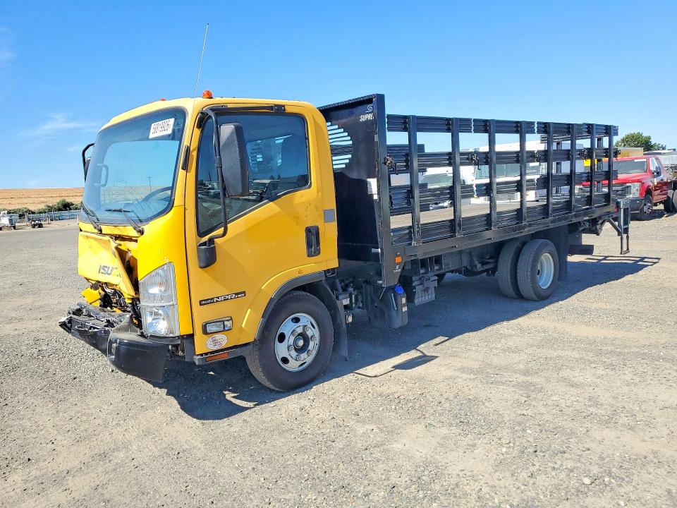 2022 Isuzu VIN JALC4W163N7013233 COPART salvage auction — FRONT END, Ca - Salvage Certificate, sold $80 on 2026-07-29 (photo 1)