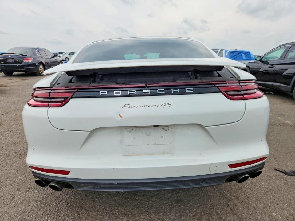 2018 Porsche Panamera VIN WP0AB2A7XJL136528 COPART salvage auction — FRONT END, MI - CERTIFICATE OF TITLE, sold $675 on 2026-07-31 (photo 6)