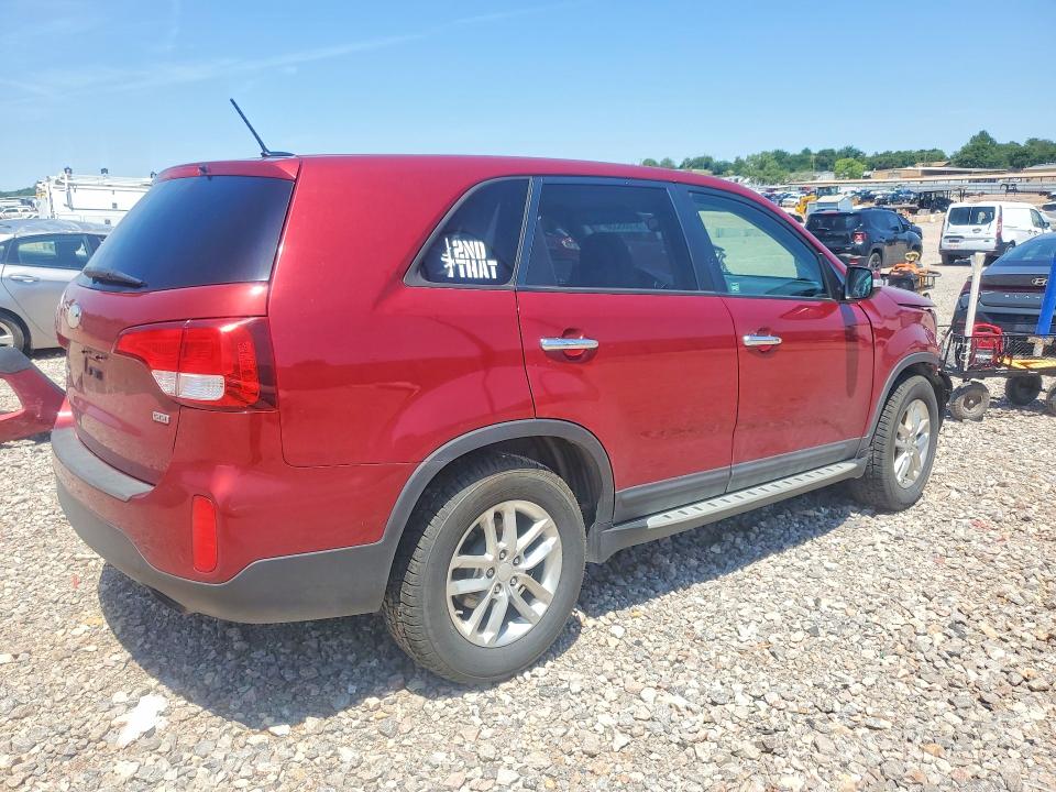2014 Kia Sorento VIN 5XYKT3A65EG429382 COPART salvage auction — FRONT END, OK - CERT OF TITLE-SALVAGE, sold $775 on 2026-07-28 (photo 3)