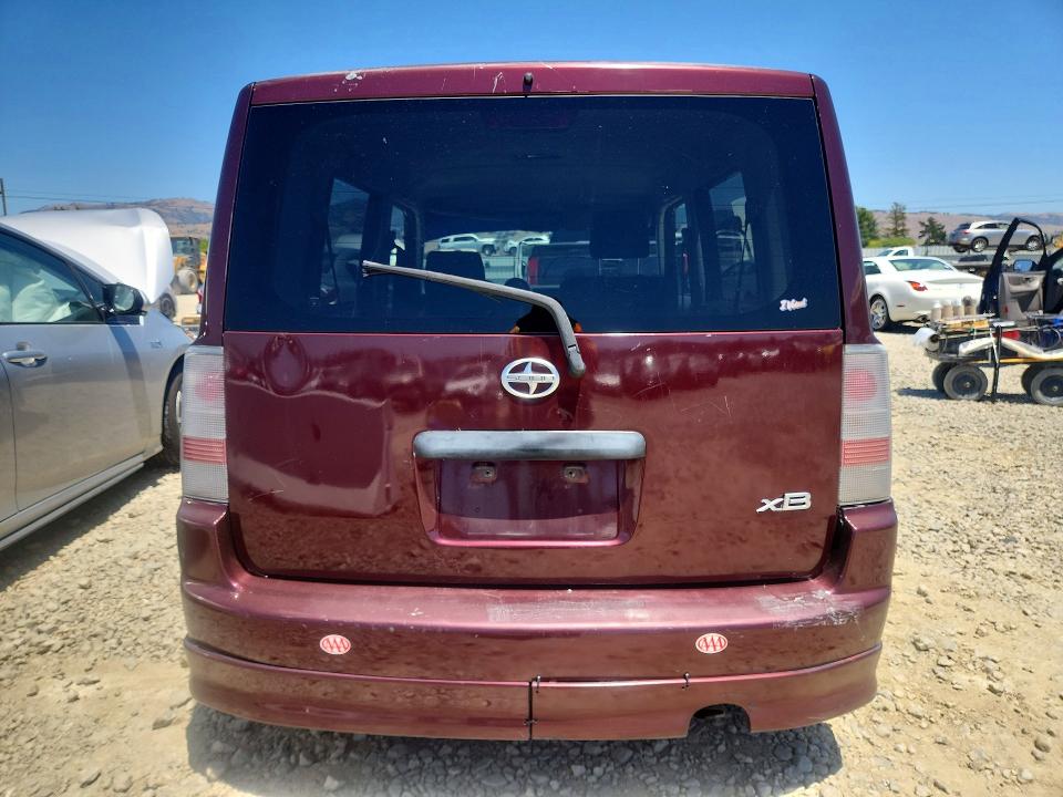 2005 Toyota Scion VIN JTLKT334650191435 COPART salvage auction — REAR END, Ca - Dis/Dlr/Exp App For Dup Salvag, sold $500 on 2026-07-23 (photo 6)
