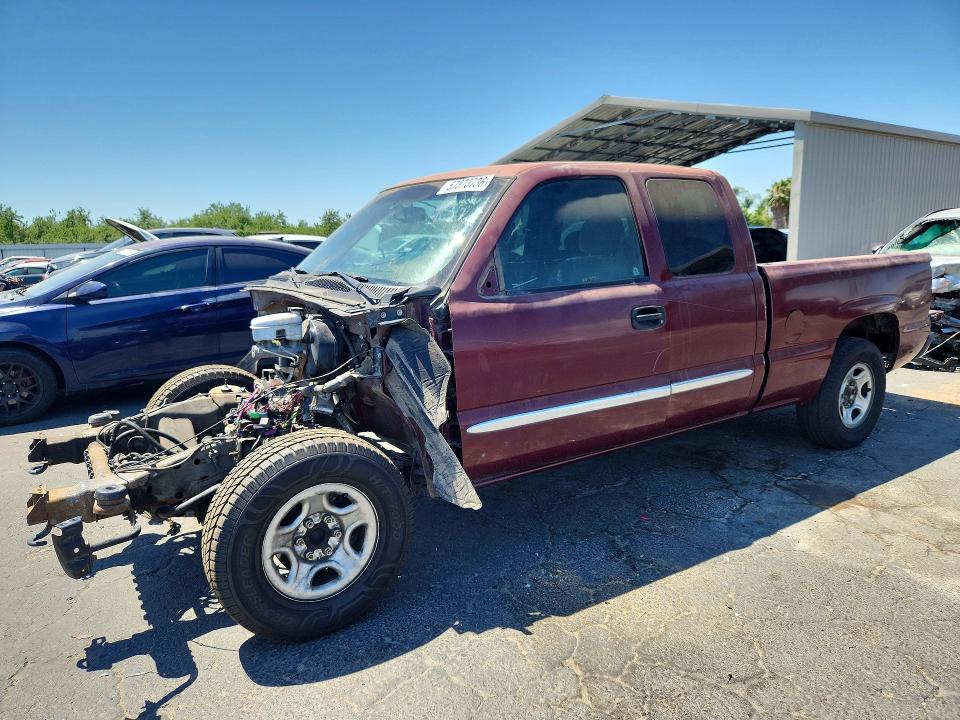 2004 Gmc SIERRA VIN 1GTEC19V04Z180955 COPART salvage auction — STRIPPED, Ca - Dis/Dlr/Exp Clean W/Salv Hist, sold $70 on 2026-07-09 (photo 1)