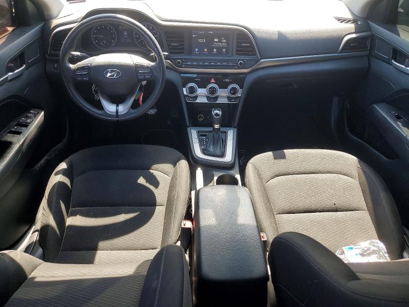2019 Hyundai Elantra VIN KMHD84LF5KU782613 COPART salvage auction — VANDALISM, CA - SALVAGE CERTIFICATE, sold $2,000 on 2026-07-27 (photo 8)