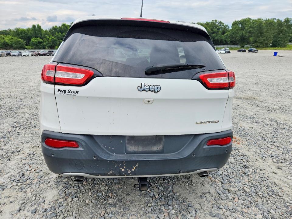 2014 Jeep Cherokee VIN 1C4PJLDS3EW115236 COPART salvage auction — FRONT END, Ga - Certificate Of Title, sold $375 on 2026-07-09 (photo 6)