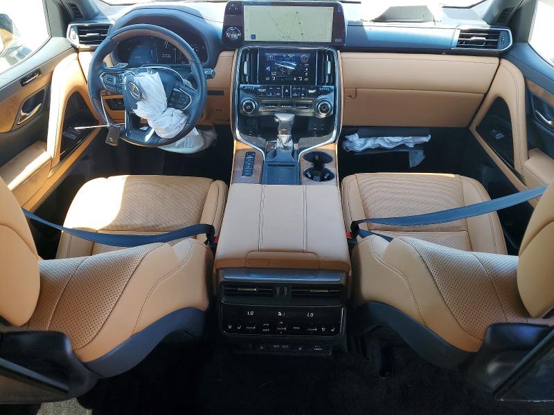 2026 Lexus Lx VIN JTJGB7CX5T4090167 COPART salvage auction — FRONT END, Ca - Salvage Certificate, sold $74,000 on 2026-08-14 (photo 8)