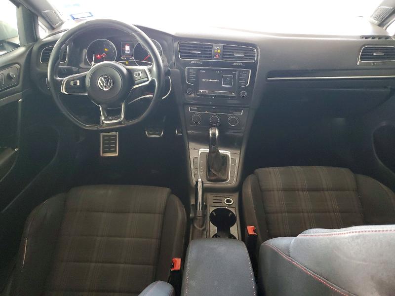 2017 Volkswagen Golf gti VIN 3VW4T7AU8HM056583 COPART salvage auction — REAR END, Tx - Salvage Vehicle Title, sold $5,400 on 2026-07-31 (photo 8)