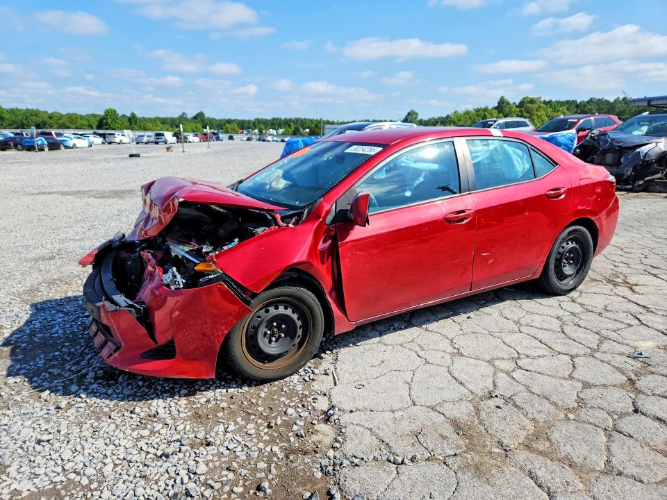 2018 Toyota Corolla VIN 2T1BURHE8JC060682 COPART salvage auction — FRONT END, Tn - Certificate Of Title, sold $1,350 on 2026-07-02 (photo 1)