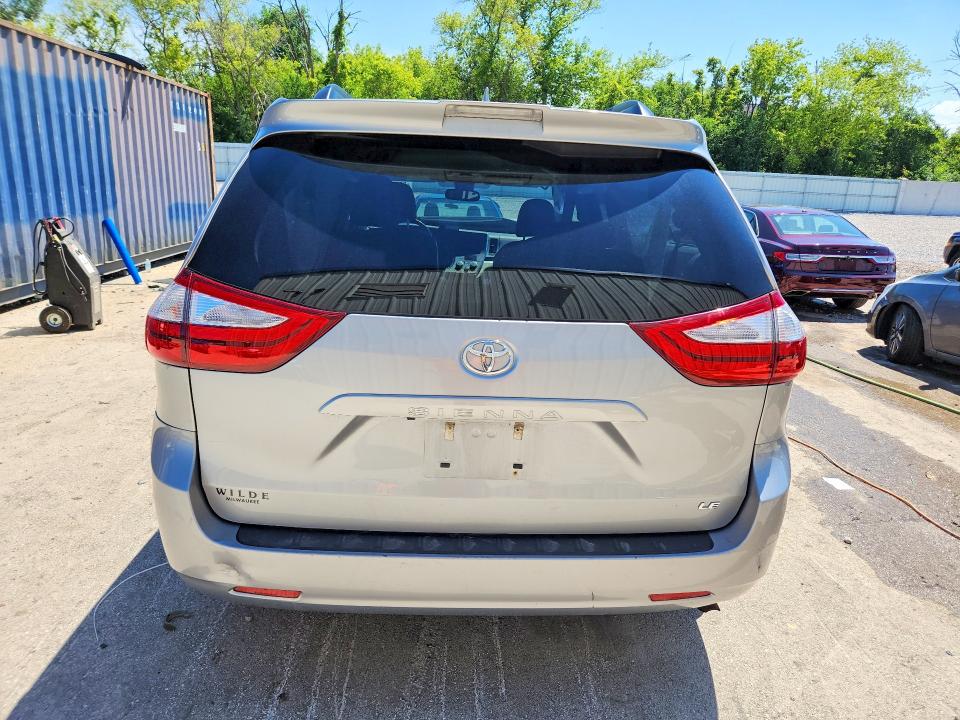 2018 Toyota VIN 5TDKZ3DC3JS914116 COPART salvage auction — FRONT END, Wi - Junked Vehicle Bill Of Sale, sold $4,800 on 2026-07-06 (photo 6)