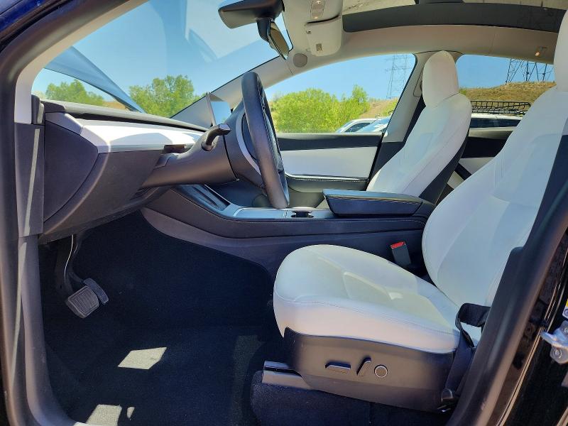 2021 Tesla Model y VIN 5YJYGAEE3MF152175 COPART salvage auction — REAR END, Co - Public - Salvage Title, sold $7,900 on 2026-07-27 (photo 7)