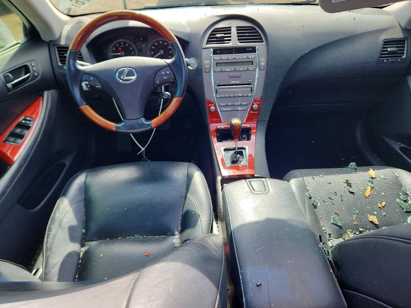 2007 Lexus ES VIN JTHBJ46G072084979 COPART salvage auction — ROOF, Wv - Salvage Certificate, sold $750 on 2026-07-30 (photo 8)