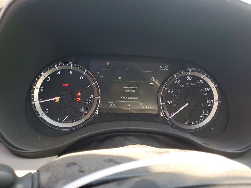 2023 Toyota VIN 5TDKDRAH3PS508976 COPART salvage auction — FRONT END, Nv - Salvage Title, sold $12,000 on 2026-07-30 (photo 9)