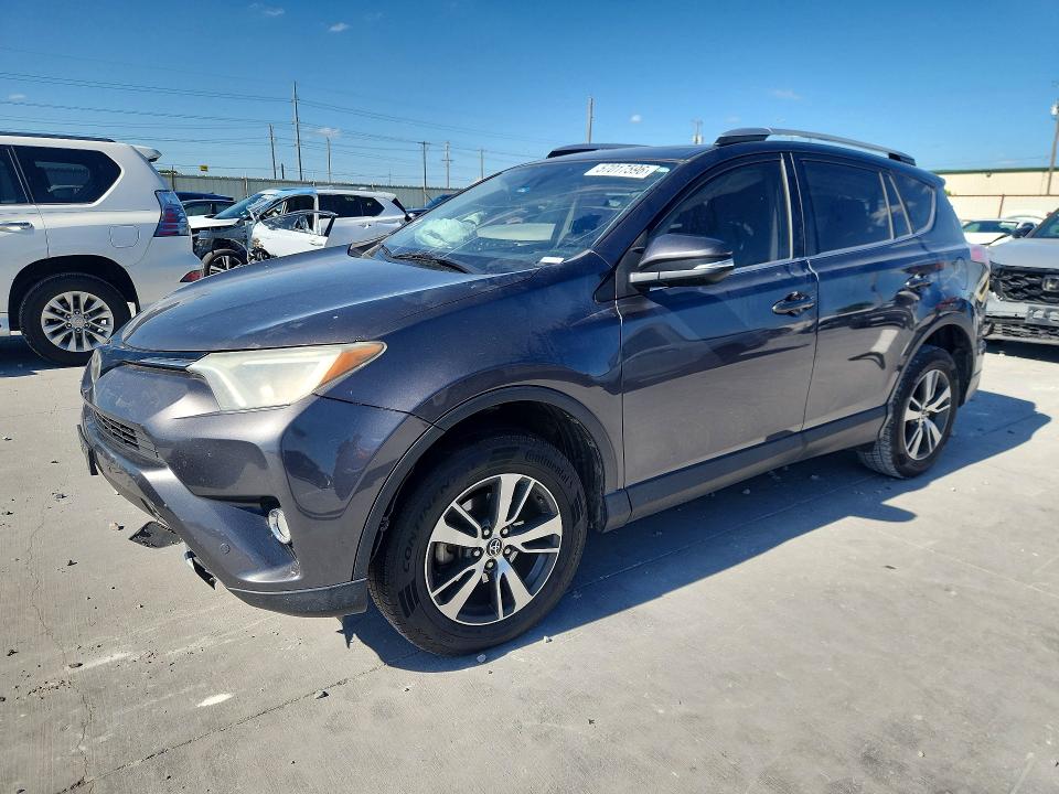 2016 Toyota VIN JTMWFREV2GJ081654 COPART salvage auction — FRONT END, Tx - Salvage Vehicle Title, sold $4,500 on 2026-07-31 (photo 1)