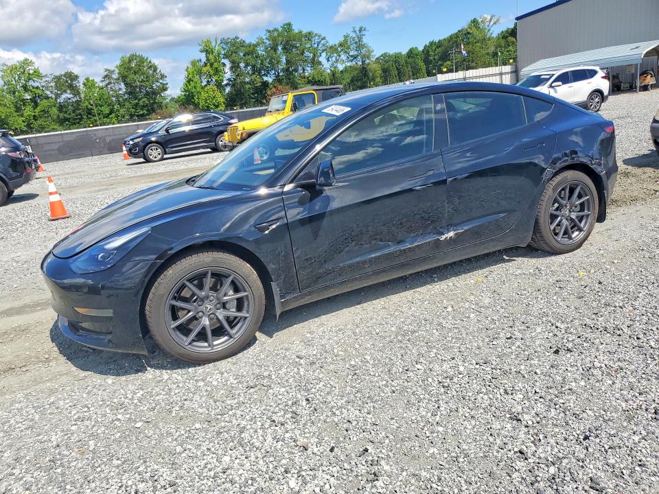 2023 Tesla VIN 5YJ3E1EA2PF571622 COPART salvage auction — SIDE, Sc - Cert Of Title-Salvage, sold $11,500 on 2026-07-27 (photo 1)