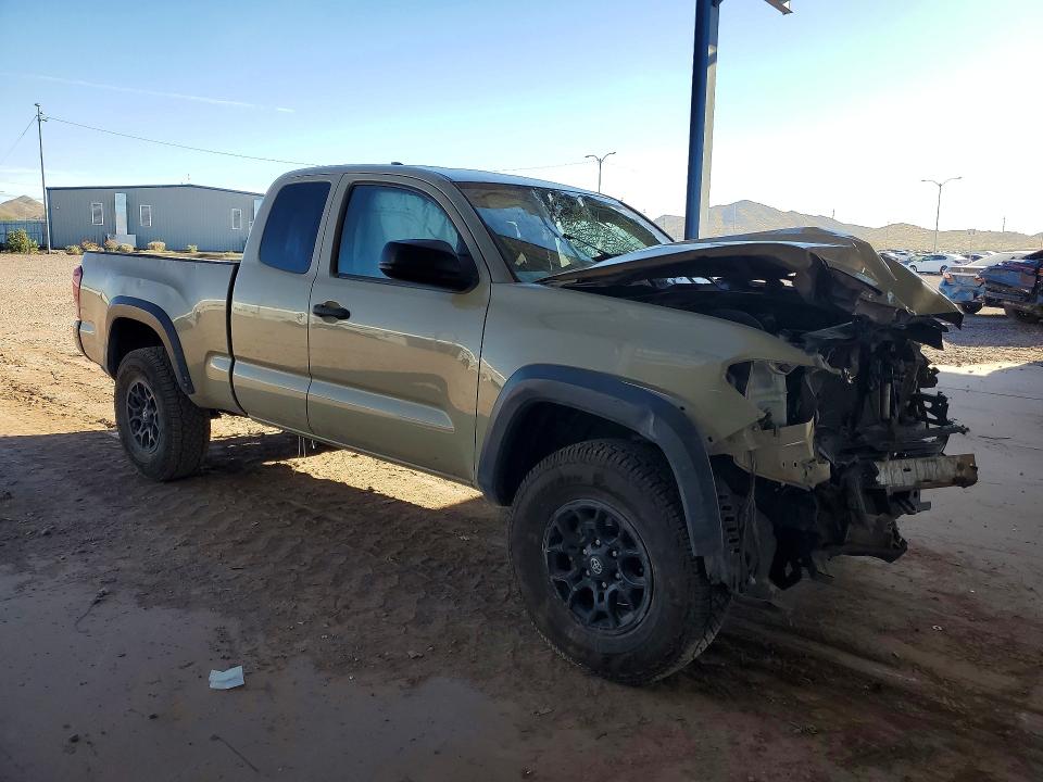 2019 Toyota Tacoma VIN 5TFSX5EN7KX069705 COPART salvage auction — FRONT END, Az - Cert Of Title - Salvage, sold $4,550 on 2026-07-14 (photo 4)