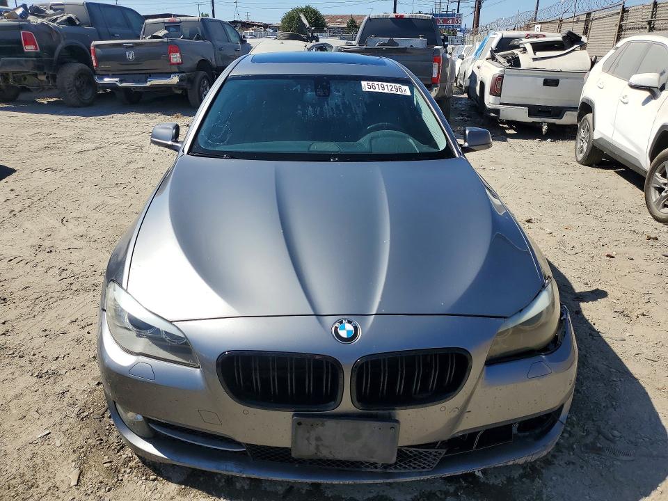 2013 BMW 5er VIN WBAXG5C55DD233382 COPART salvage auction — FRONT END, Ca - Dis/Dlr/Exp Only Lien Papers, sold $400 on 2026-07-13 (photo 5)