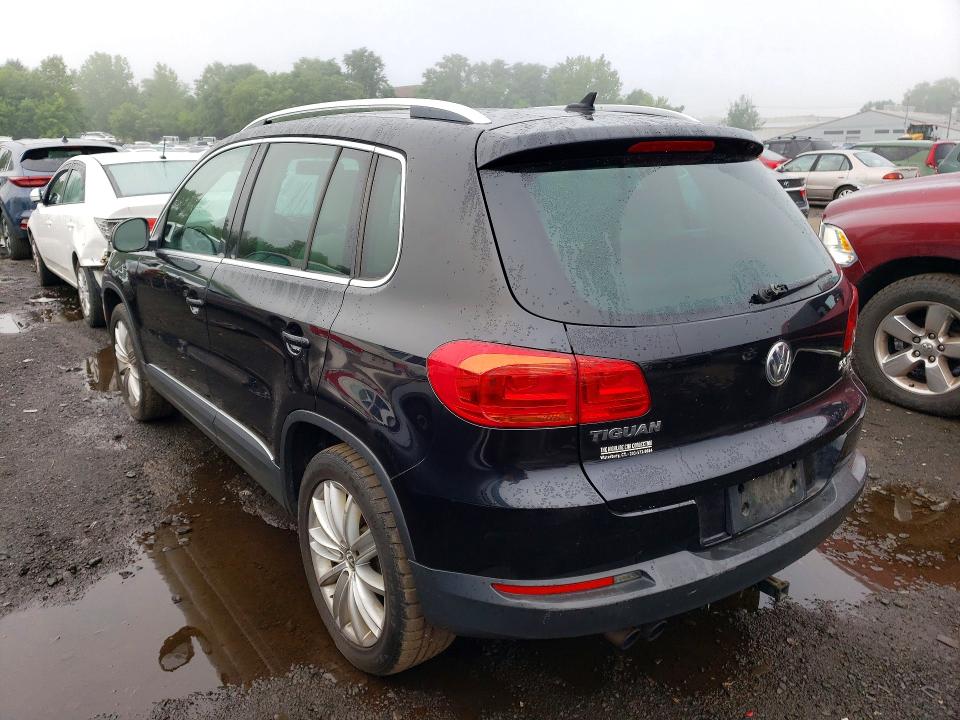 2012 Volkswagen Tiguan VIN WVGBV7AX0CW572052 COPART salvage auction — MECHANICAL, Ct - Certificate Of Title, sold $825 on 2026-07-24 (photo 2)
