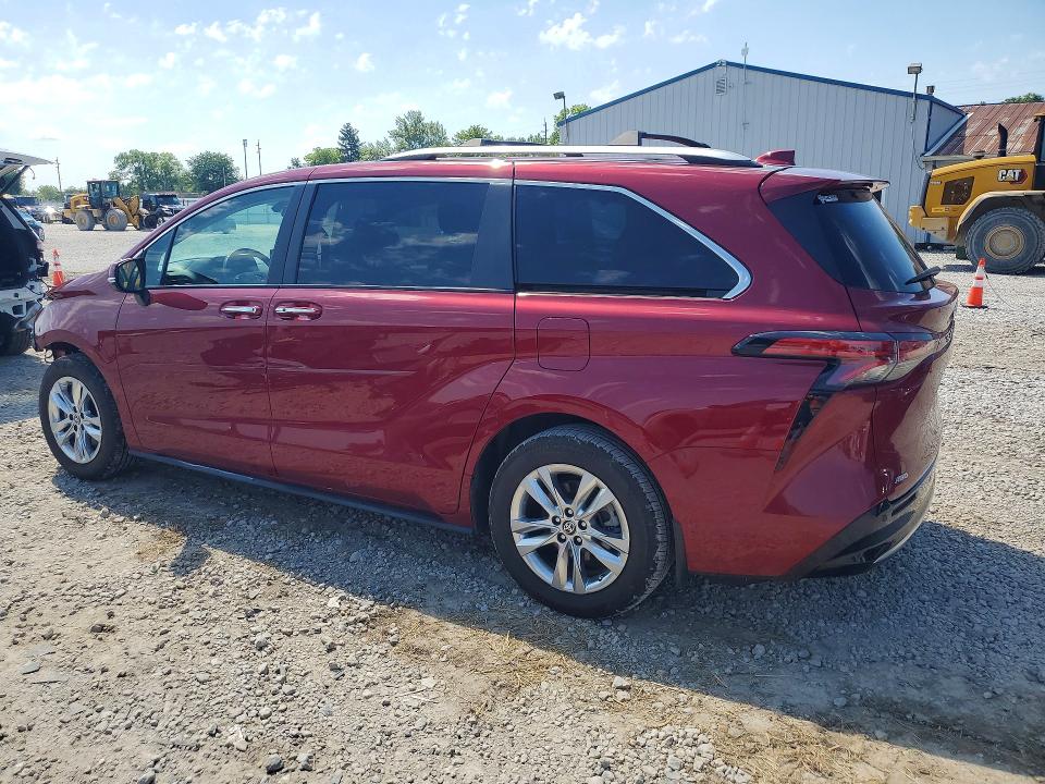 2024 Toyota Sienna VIN 5TDZSKFC2RS122528 COPART salvage auction — FRONT END, Oh - Cert Of Title-Salvage, sold $19,500 on 2026-07-31 (photo 2)
