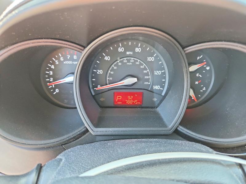 2016 Kia Rio VIN KNADM4A35G6591534 COPART salvage auction — SIDE, FL - CERT OF TITLE SLVG REBUILDABLE, sold $1,700 on 2026-07-02 (photo 9)