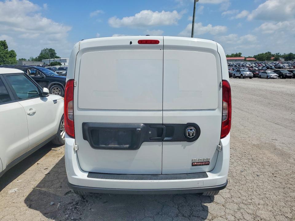 2022 Ram Promaster city VIN ZFBHRFAB4N6Y25638 COPART salvage auction — NORMAL WEAR, Ky - Certificate Of Title, sold $7,500 on 2026-07-27 (photo 6)