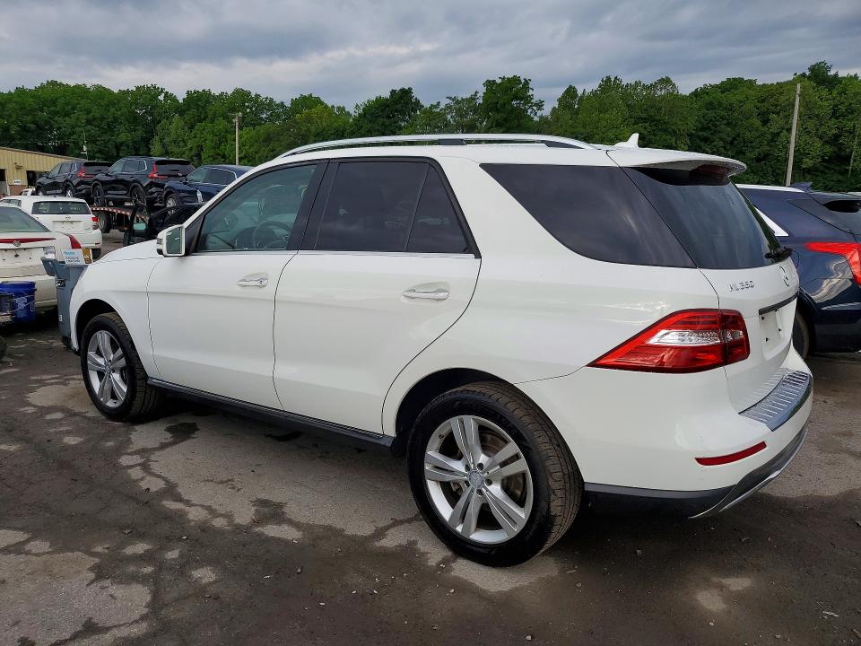 2015 Mercedes-benz M-klasse VIN 4JGDA5JB0FA571711 COPART salvage auction — NORMAL WEAR, Nj - Certificate Of Title, sold $4,250 on 2026-07-02 (photo 2)