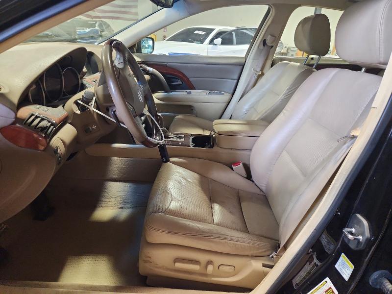 2009 Acura Rl VIN JH4KB26689C001921 COPART salvage auction — FRONT END, Pa - Cert Of Salvage-Theft, sold $1,050 on 2026-07-27 (photo 7)