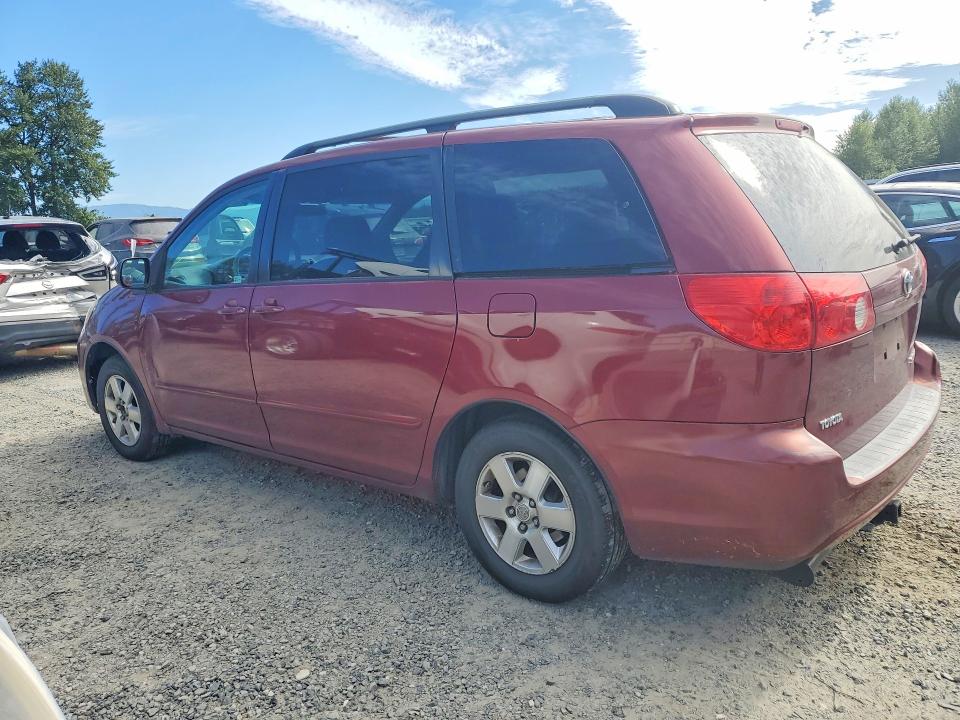 2007 Toyota Sienna VIN 5TDZK23C97S028194 COPART salvage auction — FRONT END, WA - BILL OF SALE, sold $2,250 on 2026-07-13 (photo 2)